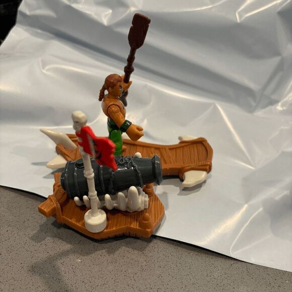 Fisher-Price Imaginext Pirate Captain Kid & Surfboard No Ammo - Picture 5 of 6